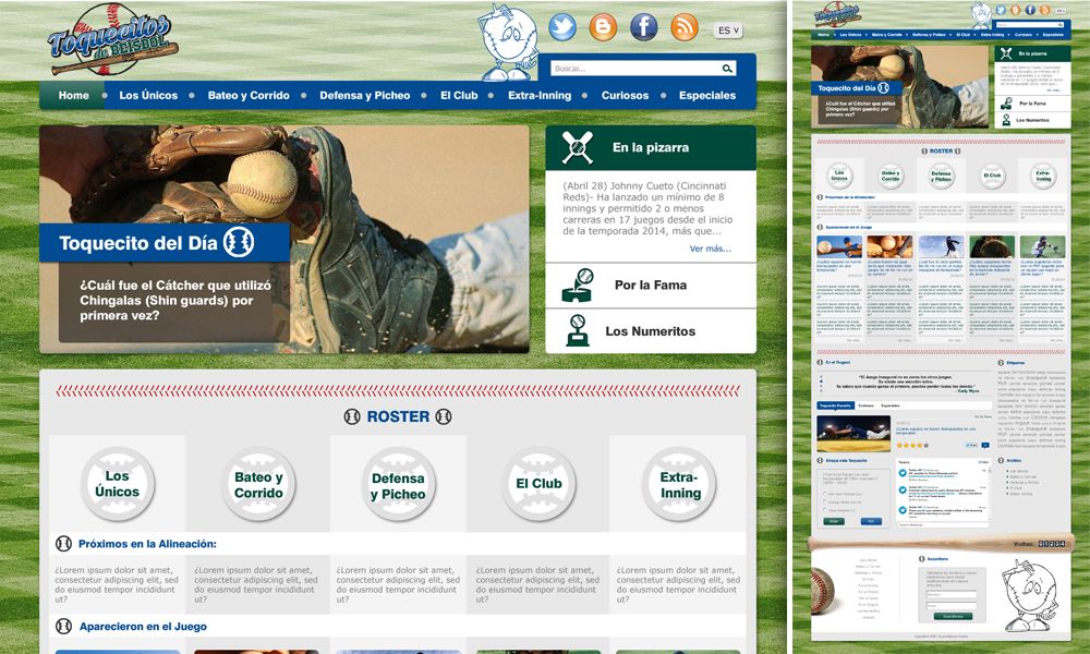 Toquecitos de Béisbol